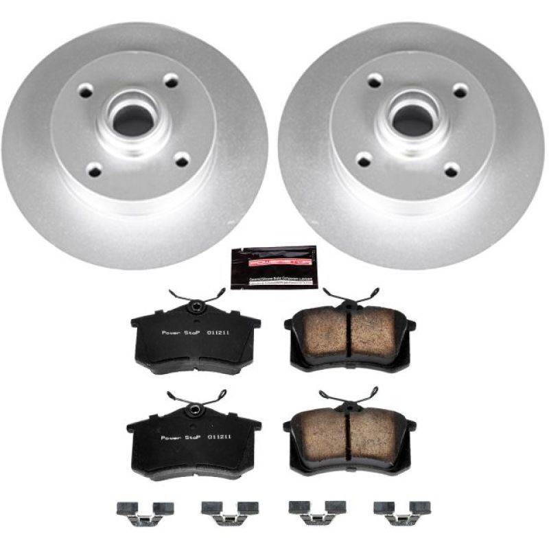 Power Stop 90-92 Volkswagen Corrado Rear Z23 Evolution Sport Coated Brake Kit Power Stop 90-92 Volkswagen Corrado Rear Z23 Evolution Sport Coated Brake Kit