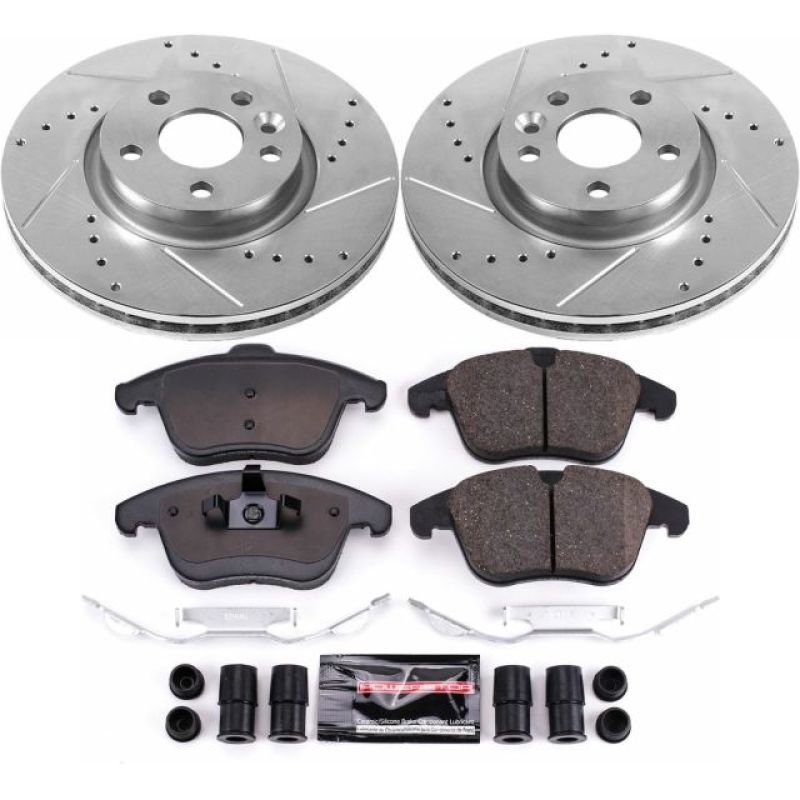 Power Stop 15-18 Volvo S60 Front Z23 Evolution Sport Brake Kit Power Stop 15-18 Volvo S60 Front Z23 Evolution Sport Brake Kit