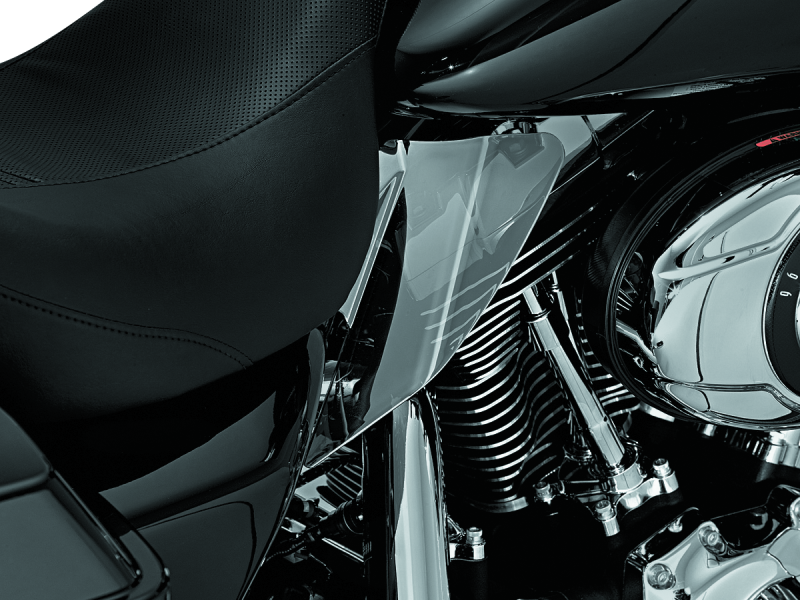 Kuryakyn Saddle Shields Heat Deflectors 08 Touring Smoke Kuryakyn Saddle Shields Heat Deflectors 08 Touring Smoke