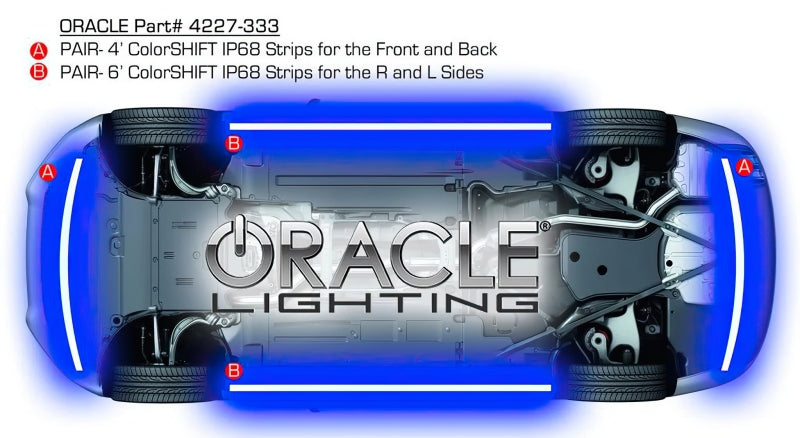 Oracle Universal LED Underbody Kit - ColorSHIFT SEE WARRANTY Oracle Universal LED Underbody Kit - ColorSHIFT SEE WARRANTY