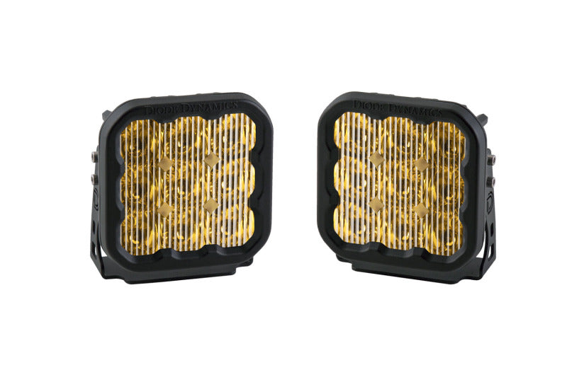 Diode Dynamics SS5 LED Pod Sport - Yellow Driving (Pair) Diode Dynamics SS5 LED Pod Sport - Yellow Driving (Pair)