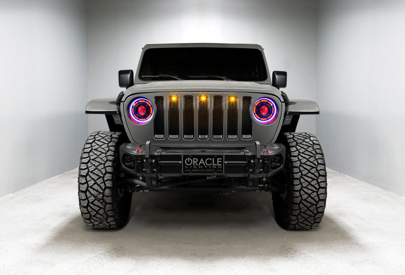 Oracle Oculus Bi-LED Projector Headlights for Jeep JL/Gladiator JT - w/ BC1 Controller Oracle Oculus Bi-LED Projector Headlights for Jeep JL/Gladiator JT - w/ BC1 Controller