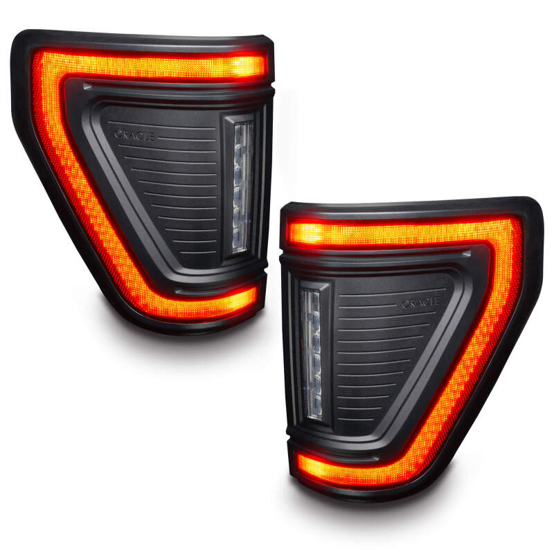 Oracle Lighting 21-24 Ford F-150 Flush Style LED Tail Lights Oracle Lighting 21-24 Ford F-150 Flush Style LED Tail Lights
