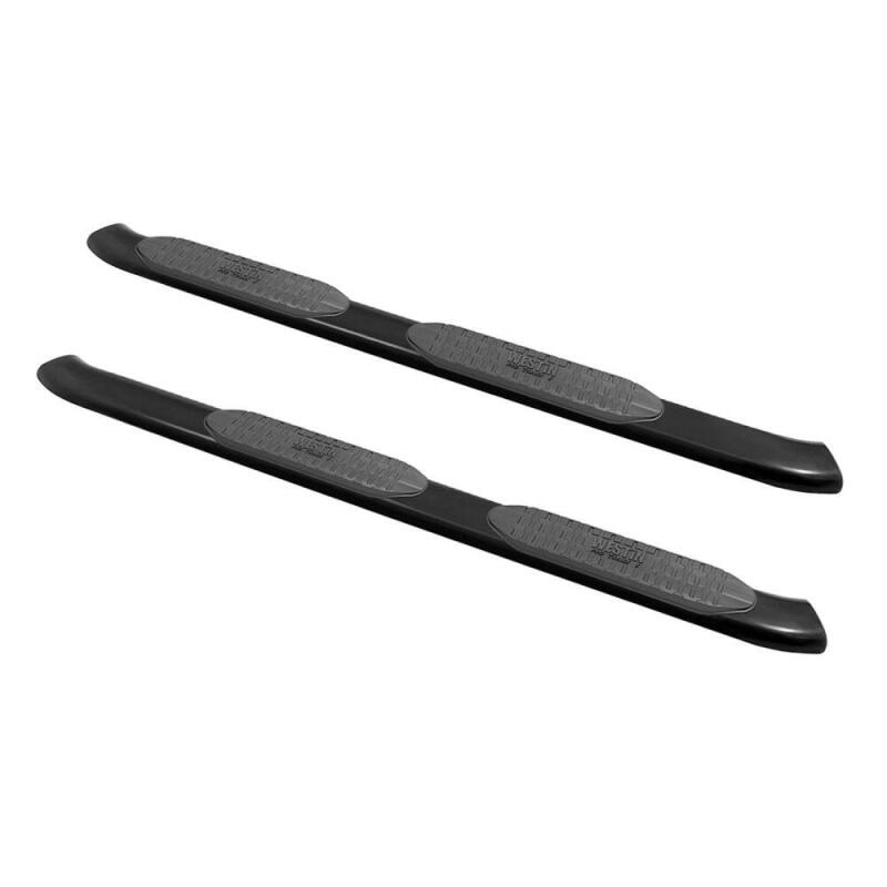 Westin 18-20 Jeep Wrangler JL Unlimited 4DR PRO TRAXX 5 Oval Nerf Step Bars - Textured Black Westin 18-20 Jeep Wrangler JL Unlimited 4DR PRO TRAXX 5 Oval Nerf Step Bars - Textured Black
