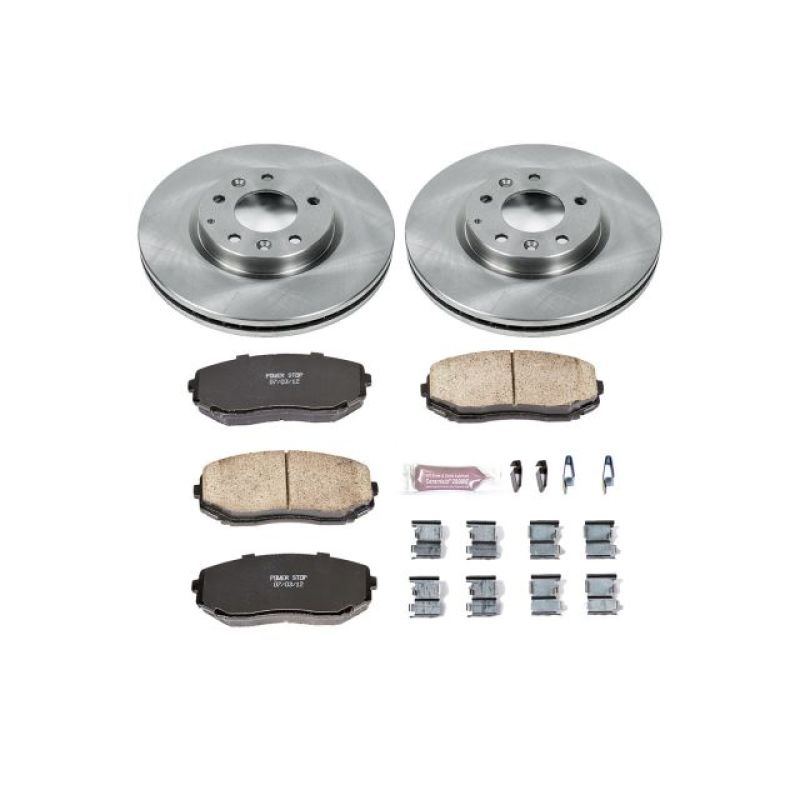 Power Stop 07-12 Mazda CX-7 Front Autospecialty Brake Kit Power Stop 07-12 Mazda CX-7 Front Autospecialty Brake Kit