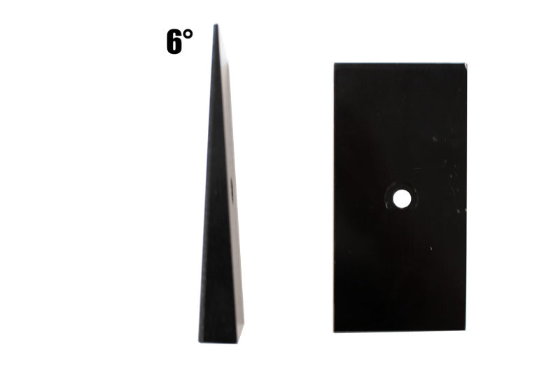 Fishbone Offroad Universal 6in Leaf Spring Shim - Black Fishbone Offroad Universal 6in Leaf Spring Shim - Black