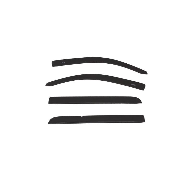 AVS 19-22 Chevy Silverado 1500 Crew Cab Low Profile Color Match Ventvisors 4pc - Black AVS 19-22 Chevy Silverado 1500 Crew Cab Low Profile Color Match Ventvisors 4pc - Black