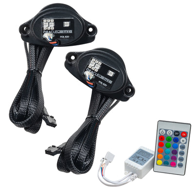 Oracle 20-21 Chevy Corvette C8 RGB+A Headlight DRL Kit - ColorSHIFT w/ Simple Controller