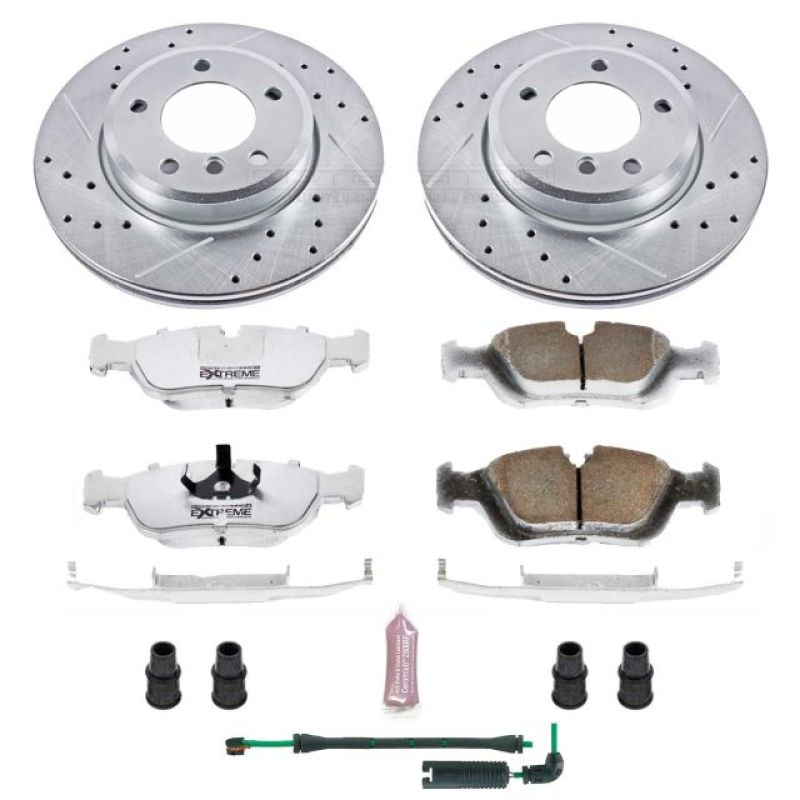 Power Stop 01-05 BMW 325xi Front Z26 Street Warrior Brake Kit Power Stop 01-05 BMW 325xi Front Z26 Street Warrior Brake Kit