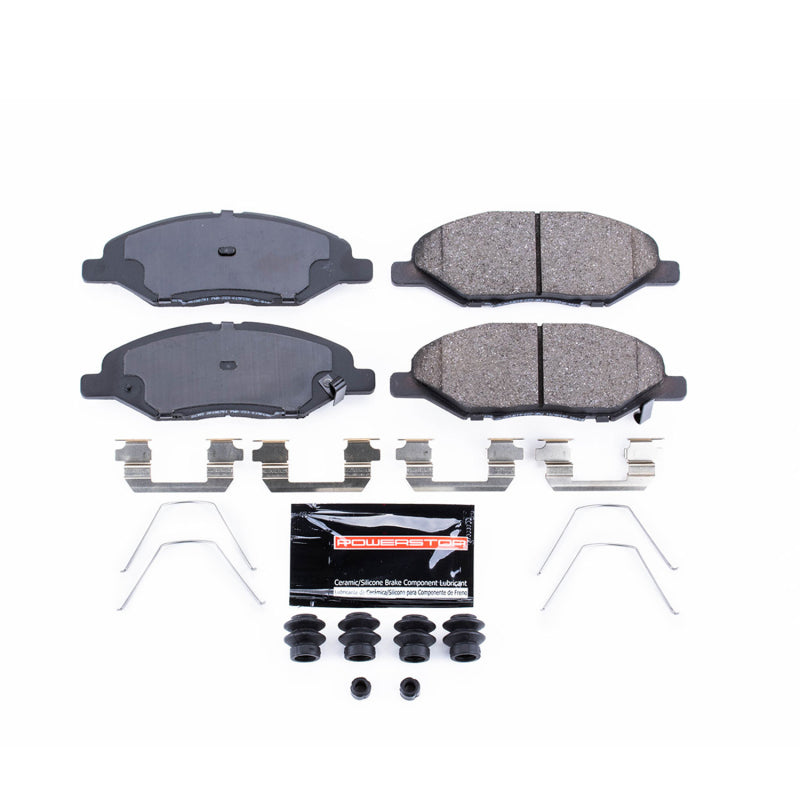 Power Stop 09-11 Nissan Versa Front Z23 Evolution Sport Brake Pads w/Hardware Power Stop 09-11 Nissan Versa Front Z23 Evolution Sport Brake Pads w/Hardware