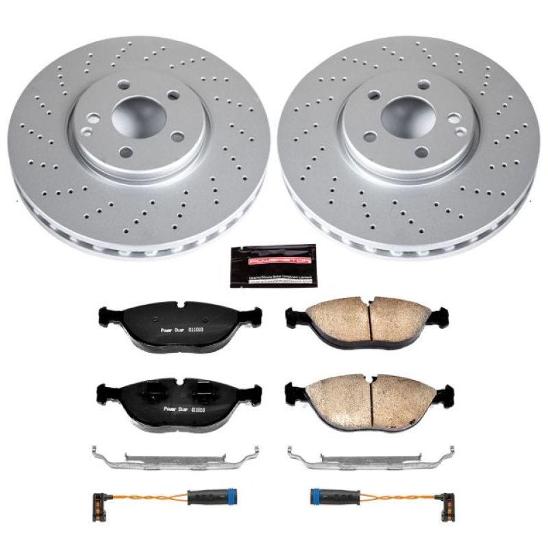 Power Stop 03-06 Mercedes-Benz S430 Front Z23 Evolution Sport Coated Brake Kit Power Stop 03-06 Mercedes-Benz S430 Front Z23 Evolution Sport Coated Brake Kit