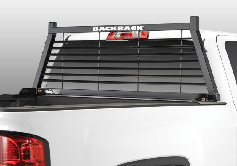 BackRack 01-23 Silverado/Sierra 2500HD/3500HD Louvered Rack Frame Only Requires Hardware BackRack 01-23 Silverado/Sierra 2500HD/3500HD Louvered Rack Frame Only Requires Hardware