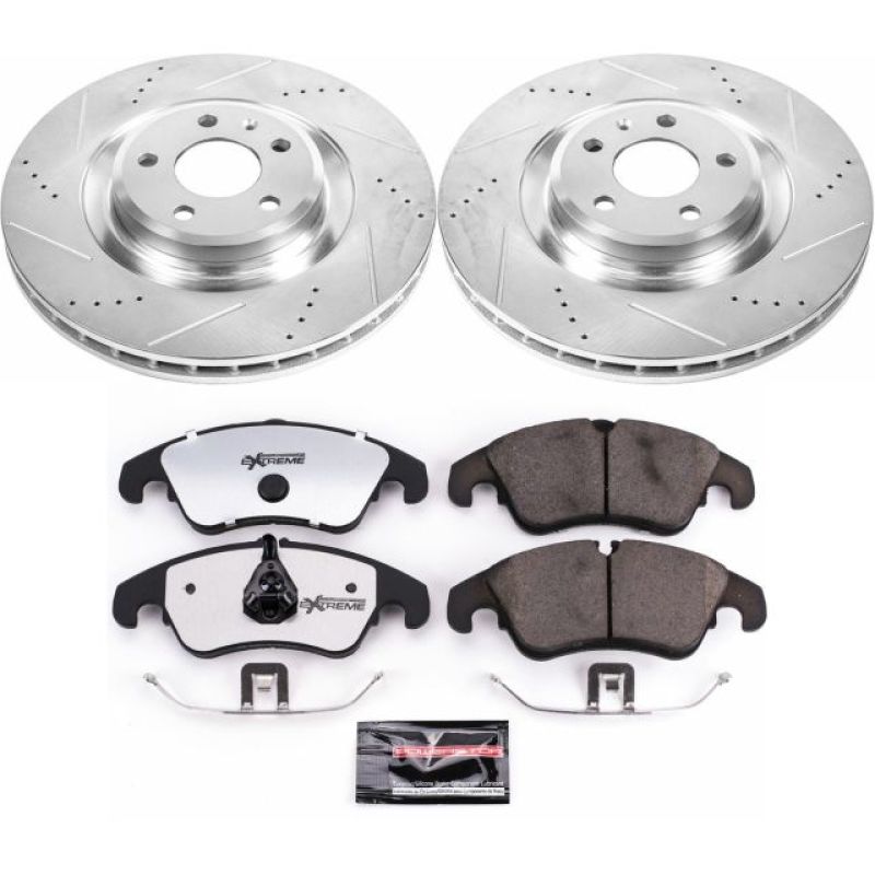 Power Stop 10-11 Audi S4 Front Z26 Street Warrior Brake Kit Power Stop 10-11 Audi S4 Front Z26 Street Warrior Brake Kit