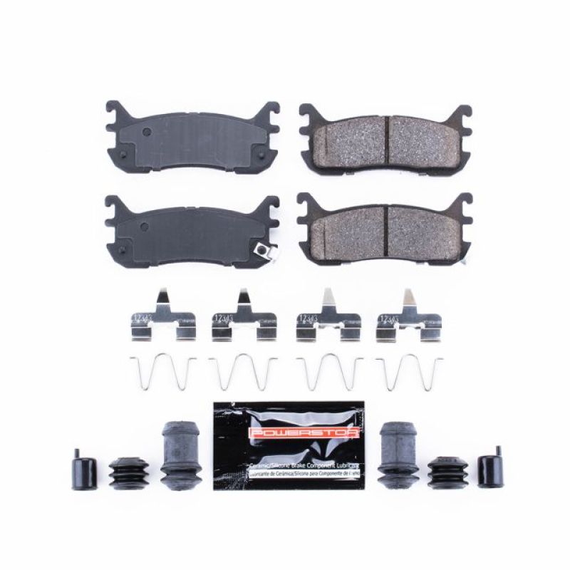 Power Stop 97-03 Ford Escort Rear Z23 Evolution Sport Brake Pads w/Hardware Power Stop 97-03 Ford Escort Rear Z23 Evolution Sport Brake Pads w/Hardware