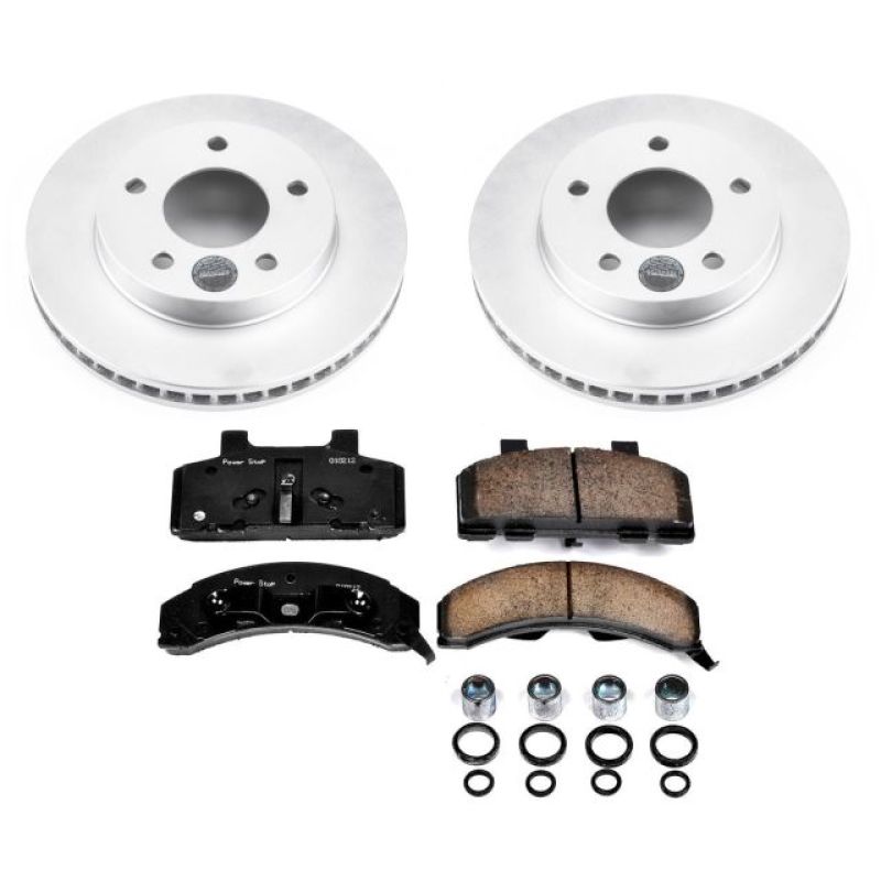 Power Stop 83-96 Buick Century Front Z17 Evolution Geomet Coated Brake Kit Power Stop 83-96 Buick Century Front Z17 Evolution Geomet Coated Brake Kit