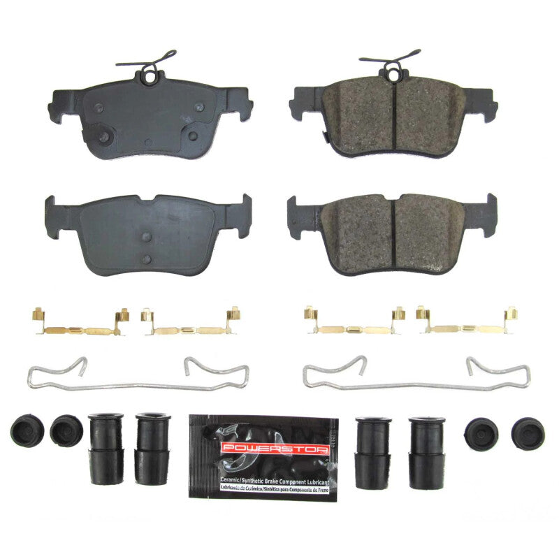 Power Stop 21-22 Ford Mustang Mach-E Rear Z23 Evo Sport Brake Pads w/Hardware Power Stop 21-22 Ford Mustang Mach-E Rear Z23 Evo Sport Brake Pads w/Hardware