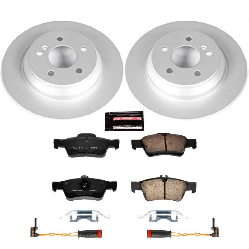 Power Stop 2006 Mercedes-Benz S350 Rear Z23 Evolution Sport Coated Brake Kit Power Stop 2006 Mercedes-Benz S350 Rear Z23 Evolution Sport Coated Brake Kit