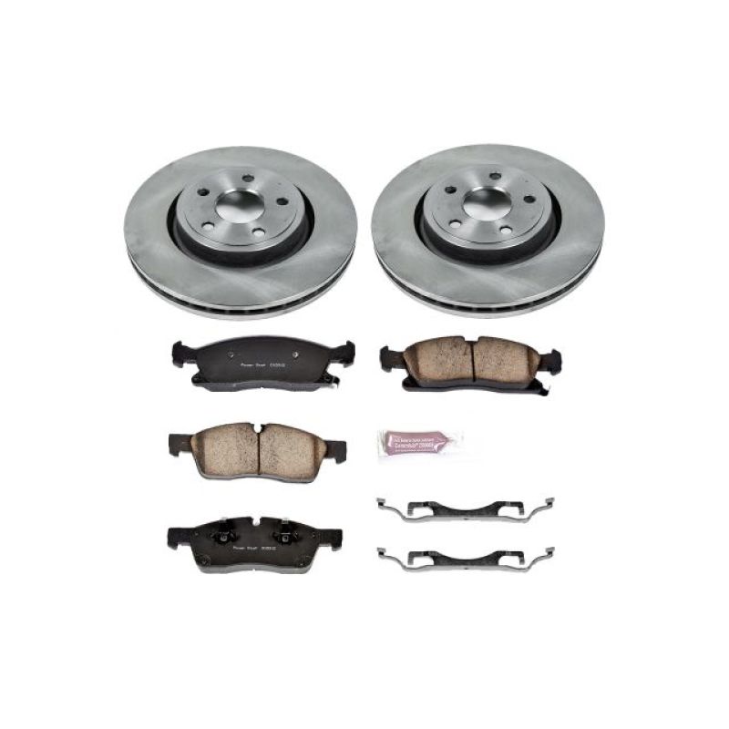 Power Stop 11-19 Dodge Durango Front Autospecialty Brake Kit Power Stop 11-19 Dodge Durango Front Autospecialty Brake Kit