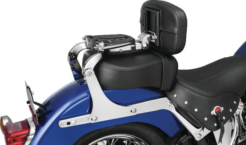 Kuryakyn Fixed Mounts For Multi-Purpose Backrest Chrome Kuryakyn Fixed Mounts For Multi-Purpose Backrest Chrome