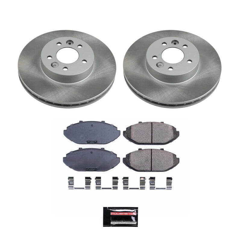 Power Stop 98-02 Mercury Grand Marquis Front Semi-Coated Rotor Kit Power Stop 98-02 Mercury Grand Marquis Front Semi-Coated Rotor Kit