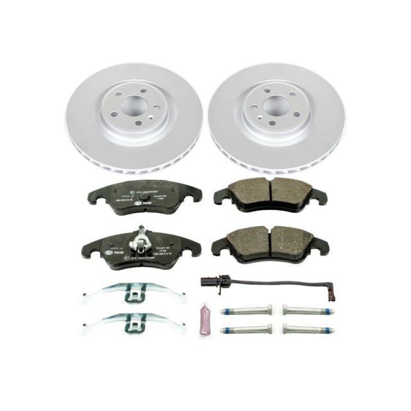 Power Stop 10-11 Audi S4 Front Euro-Stop Brake Kit Power Stop 10-11 Audi S4 Front Euro-Stop Brake Kit