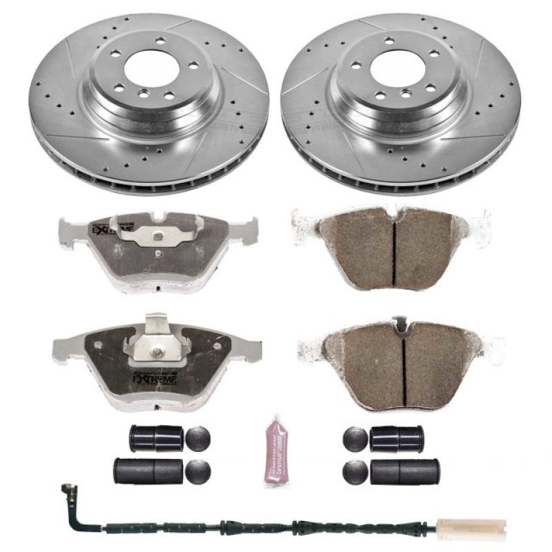 Power Stop 2009 BMW 335d Front Z26 Street Warrior Brake Kit Power Stop 2009 BMW 335d Front Z26 Street Warrior Brake Kit