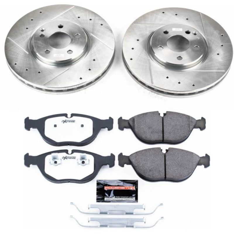 Power Stop 03-06 Mercedes-Benz S430 Front Z26 Street Warrior Brake Kit Power Stop 03-06 Mercedes-Benz S430 Front Z26 Street Warrior Brake Kit