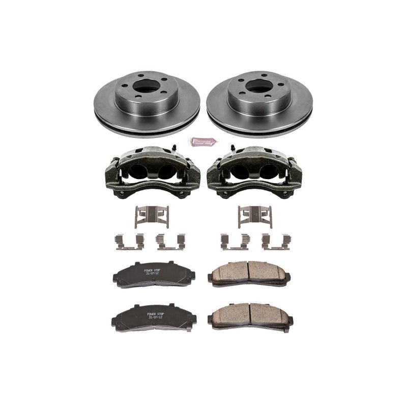 Power Stop 95-01 Ford Explorer Front Autospecialty Brake Kit w/Calipers Power Stop 95-01 Ford Explorer Front Autospecialty Brake Kit w/Calipers