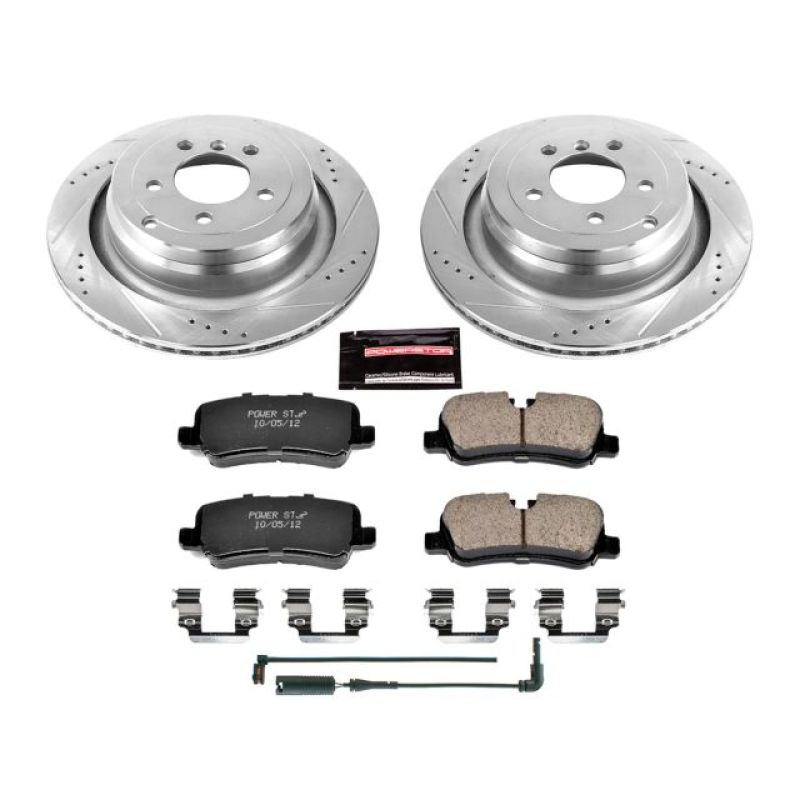 Power Stop 06-12 Land Rover Range Rover Rear Z23 Evolution Sport Brake Kit Power Stop 06-12 Land Rover Range Rover Rear Z23 Evolution Sport Brake Kit