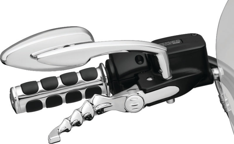 Kuryakyn Teardrop Mirrors Chrome Kuryakyn Teardrop Mirrors Chrome