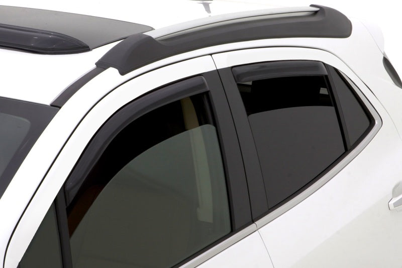 AVS 13-18 Buick Encore Ventvisor In-Channel Front & Rear Window Deflectors 4pc - Smoke AVS 13-18 Buick Encore Ventvisor In-Channel Front & Rear Window Deflectors 4pc - Smoke