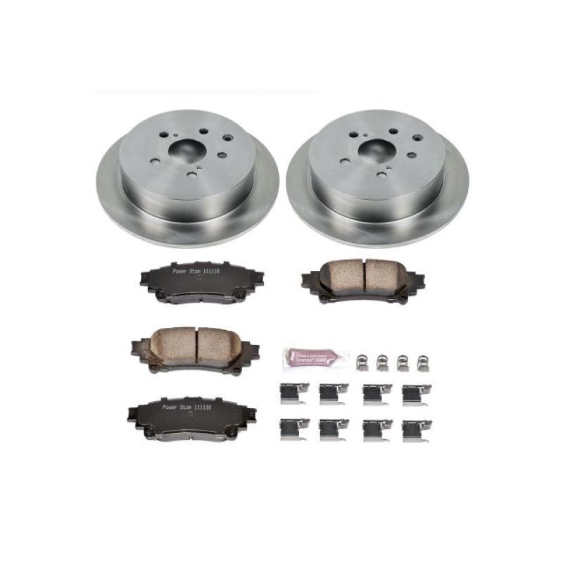 Power Stop 10-15 Lexus RX350 Rear Autospecialty Brake Kit Power Stop 10-15 Lexus RX350 Rear Autospecialty Brake Kit