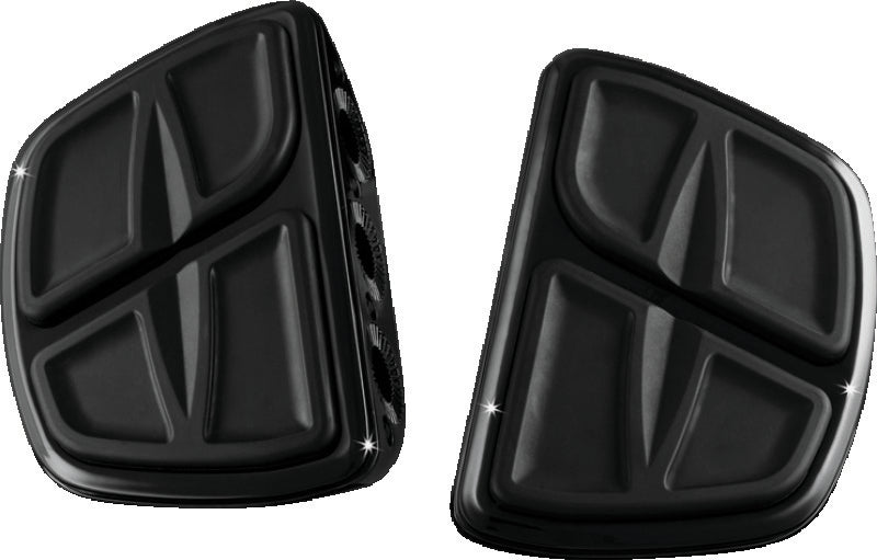Kuryakyn Kinetic Mini Boards Without Adapter Black Kuryakyn Kinetic Mini Boards Without Adapter Black