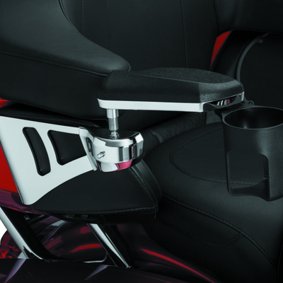 Kuryakyn Passenger Armrests 14-23 Touring and Tri Glide Chrome