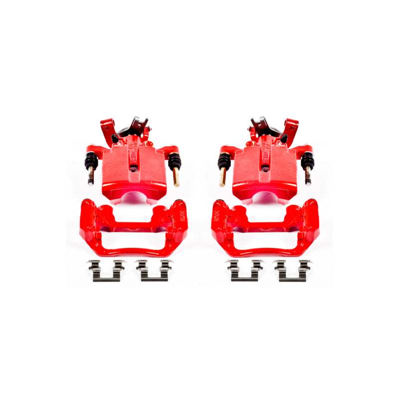 Power Stop 05-08 Chevrolet Cobalt Rear Red Calipers w/Brackets - Pair Power Stop 05-08 Chevrolet Cobalt Rear Red Calipers w/Brackets - Pair