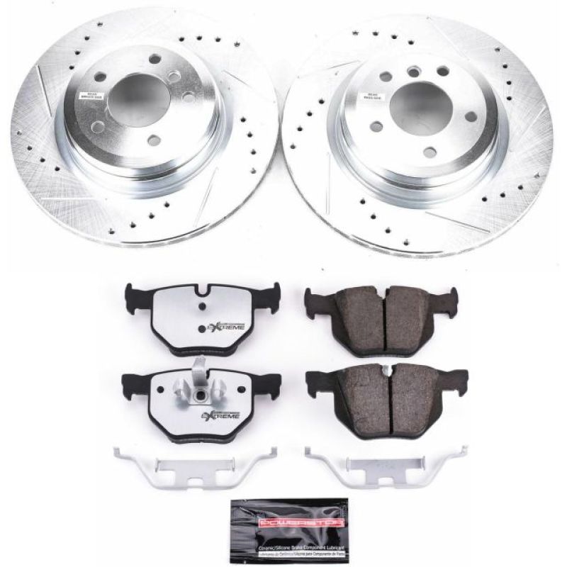 Power Stop 11-13 BMW 335i Rear Z26 Street Warrior Brake Kit Power Stop 11-13 BMW 335i Rear Z26 Street Warrior Brake Kit
