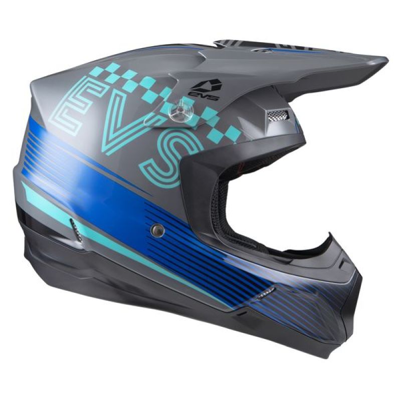 EVS T5 Torino Helmet Grey - XS EVS T5 Torino Helmet Grey - XS