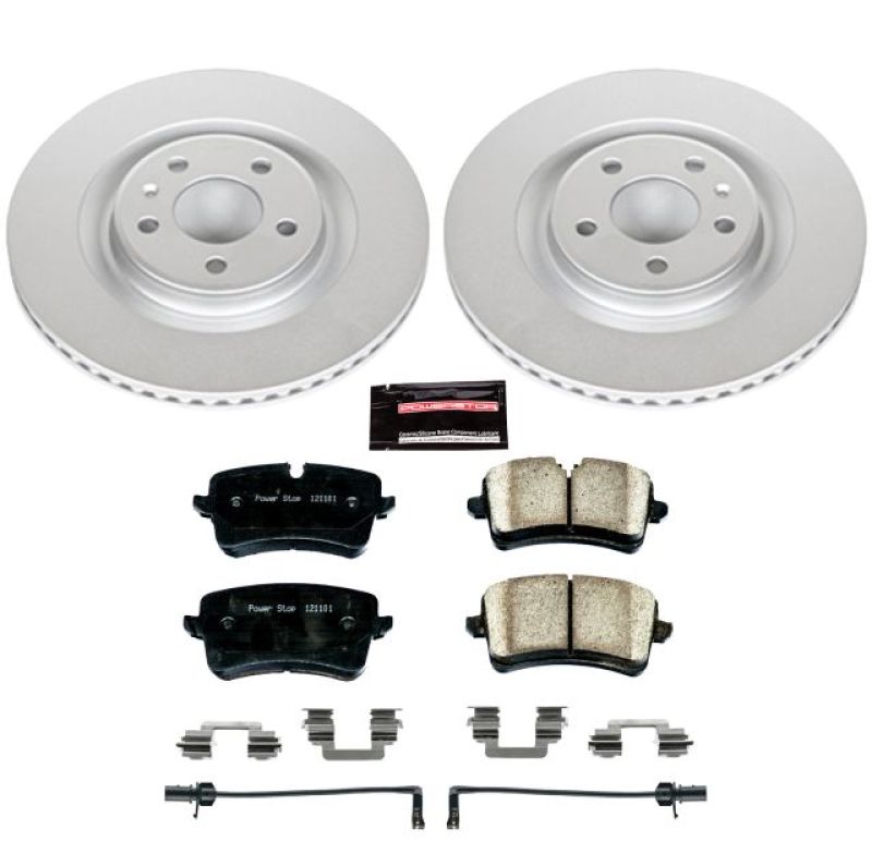 Power Stop 2012 Audi A7 Quattro Rear Z23 Evolution Sport Coated Brake Kit Power Stop 2012 Audi A7 Quattro Rear Z23 Evolution Sport Coated Brake Kit
