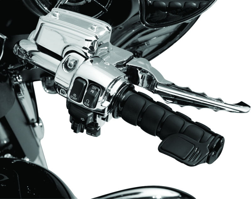 Kuryakyn Contoured ISO Throttle Boss Black Kuryakyn Contoured ISO Throttle Boss Black