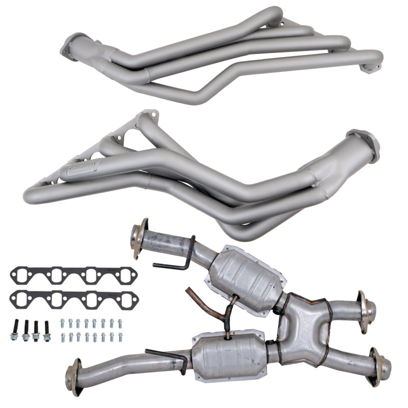 BBK 79-93 Ford Mustang 5.0L 1-5/8 Long Tube Headers w/High Flow Catted X-Pipe (Ti Ceramic) BBK 79-93 Ford Mustang 5.0L 1-5/8 Long Tube Headers w/High Flow Catted X-Pipe (Ti Ceramic)