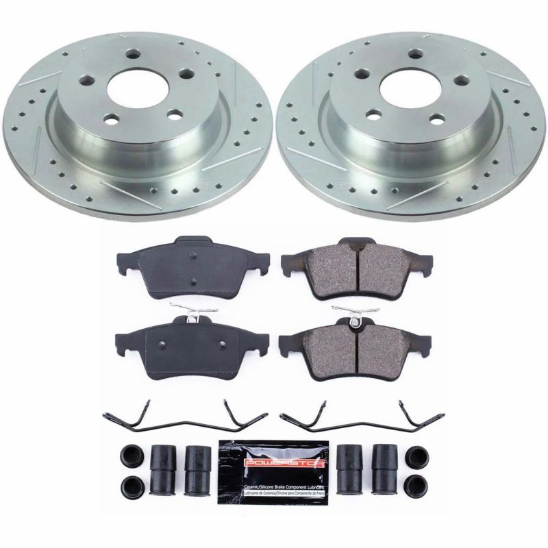 Power Stop 18-19 Ford Transit Connect Rear Z23 Evolution Sport Brake Kit Power Stop 18-19 Ford Transit Connect Rear Z23 Evolution Sport Brake Kit