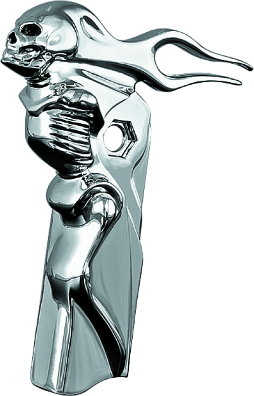 Kuryakyn Zombie Front Shift Arm Cover 82-16 Touring Chrome Kuryakyn Zombie Front Shift Arm Cover 82-16 Touring Chrome