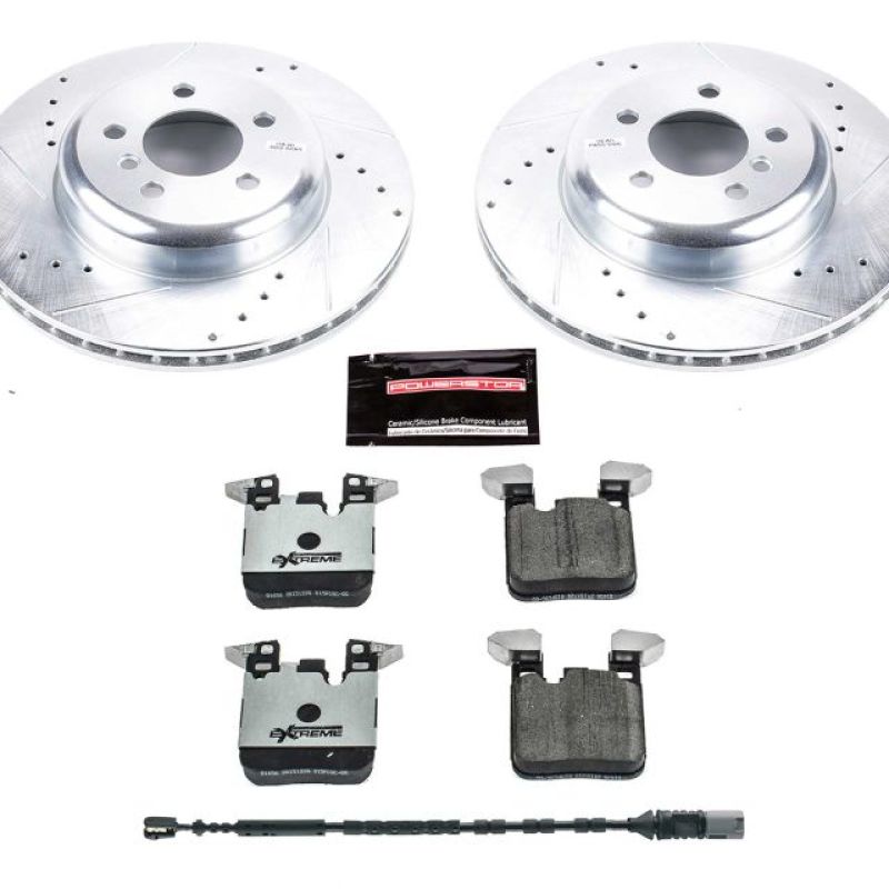 Power Stop 16-18 BMW 320i xDrive Rear Z26 Street Warrior Brake Kit Power Stop 16-18 BMW 320i xDrive Rear Z26 Street Warrior Brake Kit