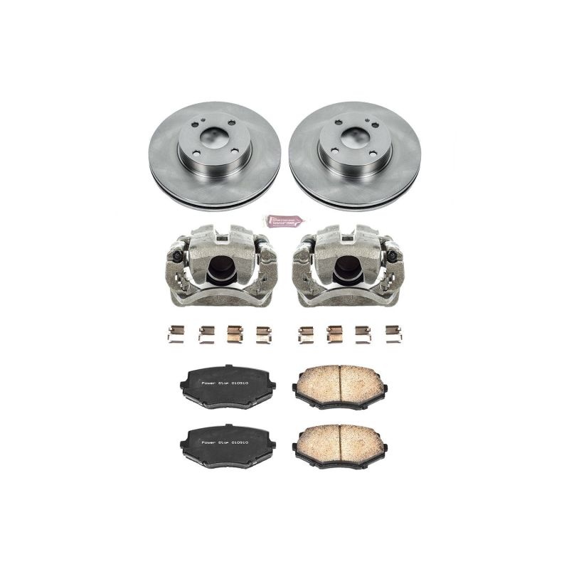 Power Stop 94-97 Mazda Miata Front Autospecialty Brake Kit w/Calipers Power Stop 94-97 Mazda Miata Front Autospecialty Brake Kit w/Calipers