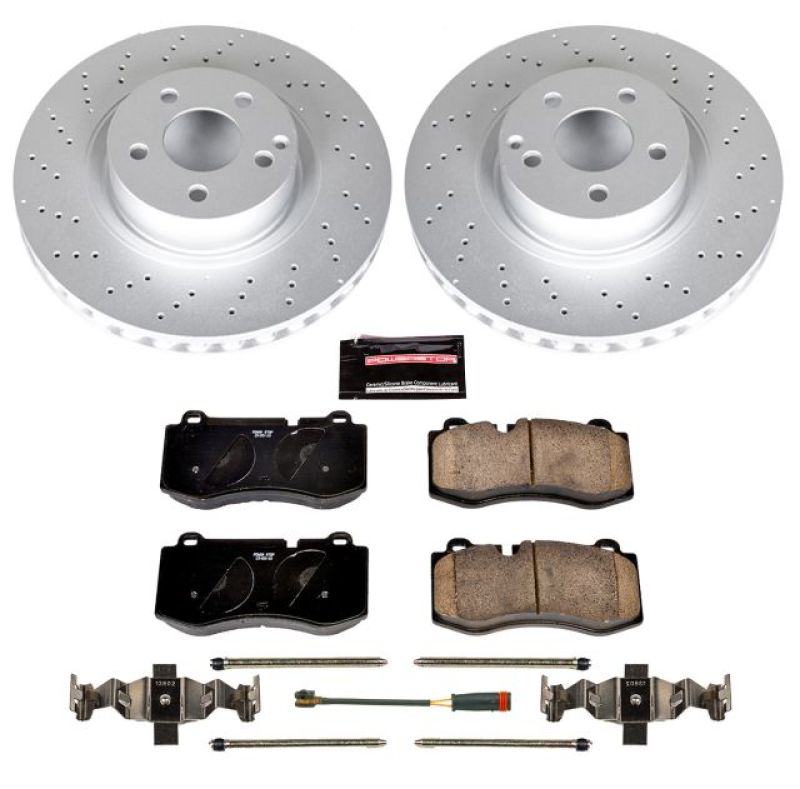 Power Stop 07-08 Mercedes-Benz CL550 Front Z23 Evolution Sport Coated Brake Kit Power Stop 07-08 Mercedes-Benz CL550 Front Z23 Evolution Sport Coated Brake Kit
