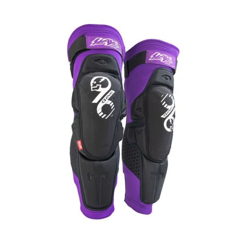 EVS Slayco96 Knee Guard Pair Purple/Black - 2XL EVS Slayco96 Knee Guard Pair Purple/Black - 2XL