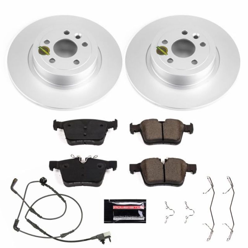 Power Stop 16-18 Land Rover Range Rover Evoque Rear Z23 Evolution Sport Coated Brake Kit Power Stop 16-18 Land Rover Range Rover Evoque Rear Z23 Evolution Sport Coated Brake Kit