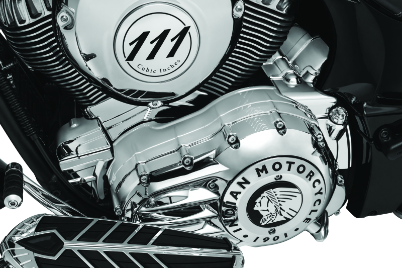 Kuryakyn Cylinder Base Cover Indian Models Chrome Kuryakyn Cylinder Base Cover Indian Models Chrome