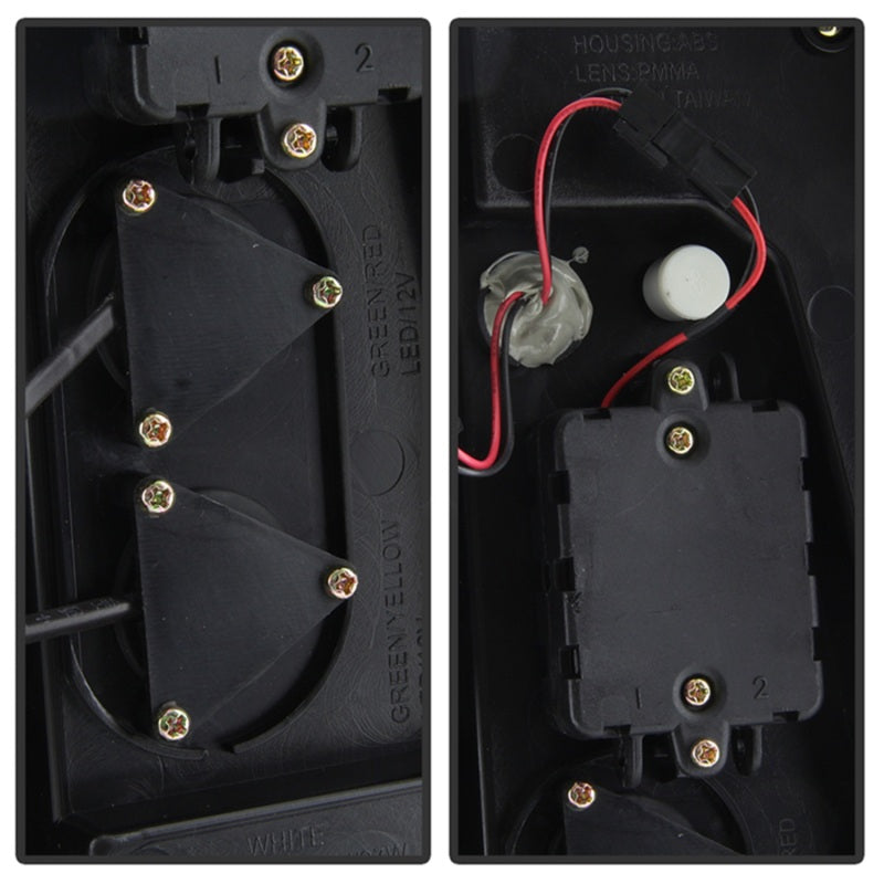 Spyder Chevy Suburban 07-14 V2 - LED Tail Lights - Black Smoke ALT-YD-CSUB07V2-LED-BSM Spyder Chevy Suburban 07-14 V2 - LED Tail Lights - Black Smoke ALT-YD-CSUB07V2-LED-BSM