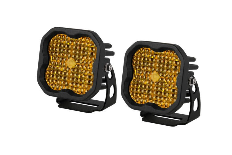 Diode Dynamics SS3 Pro ABL - Yellow Flood Standard (Pair) Diode Dynamics SS3 Pro ABL - Yellow Flood Standard (Pair)